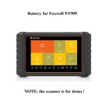Battery Replacement for FOXWELL NT909 Scanner